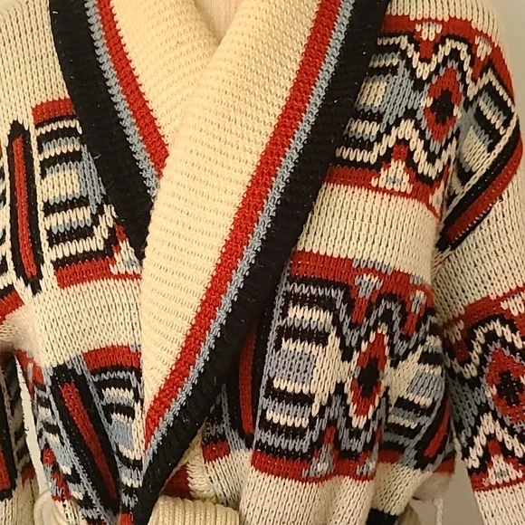 Vintage Wrap Sweater - Picture 2 of 4